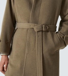 Auralee Belted wool coat