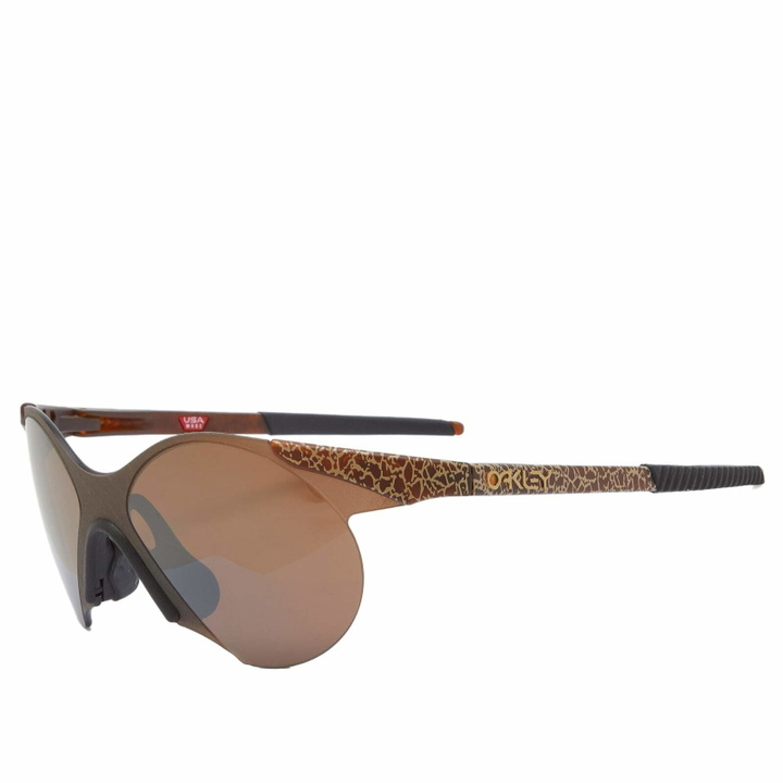 Photo: Oakley Sub Zero MUZM Future Genesis Sunglasses in Burn Brush/Prizm Tungsten 