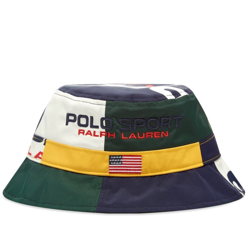 amplitud consumo raqueta Polo Ralph Lauren Sport Multi Logo Bucket Hat Polo Ralph Lauren