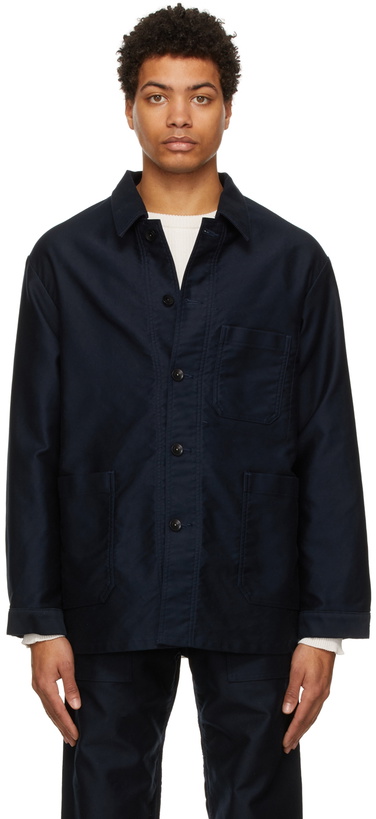 Photo: Nanamica Navy Dock Jacket