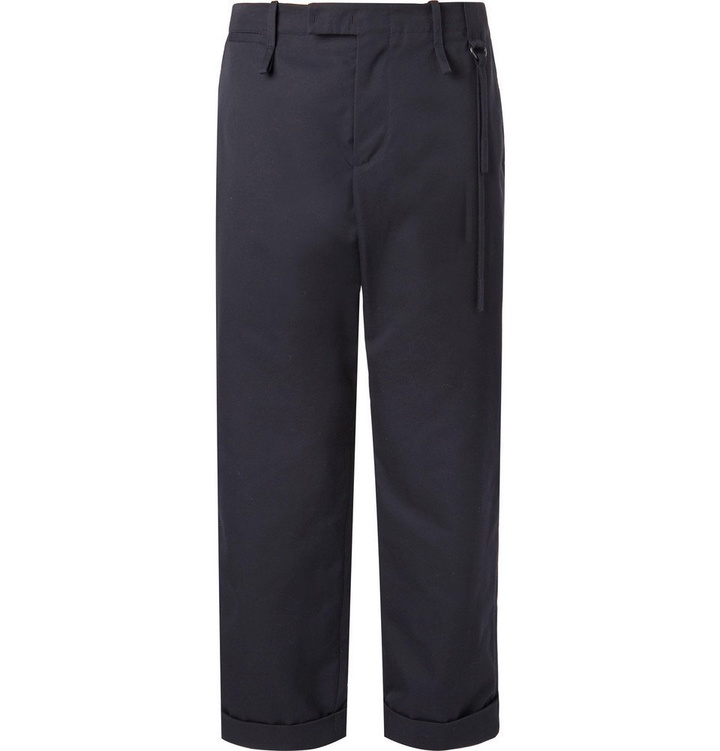 Photo: Craig Green - Wide-Leg Twill Trousers - Men - Navy