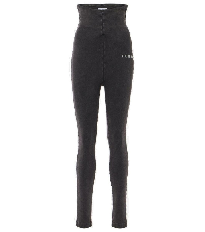 Photo: The Attico High-rise cotton jersey leggings