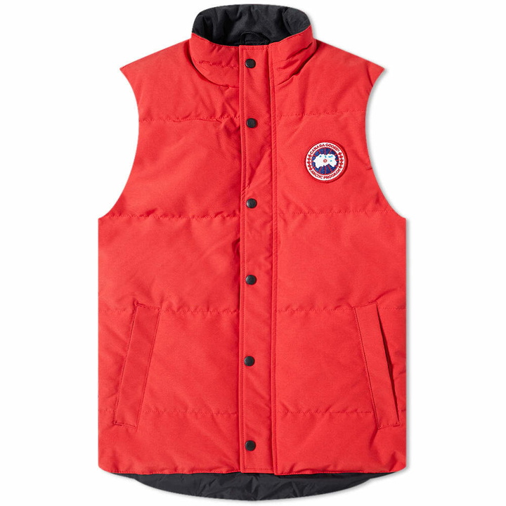 Photo: Canada Goose Men's Garson Vest in Red