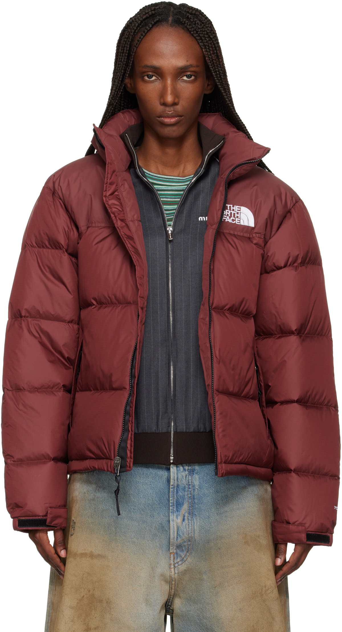 The North Face Red 1996 Retro Nuptse Down Jacket
