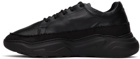 Phileo SSENSE Exclusive Black Essentiel Vegatex Sneakers