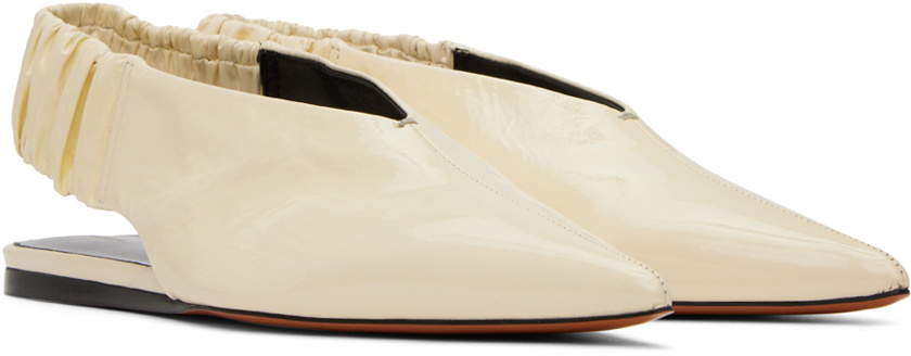 Proenza Schouler Off White Spike Ballerina Flats Proenza Schouler