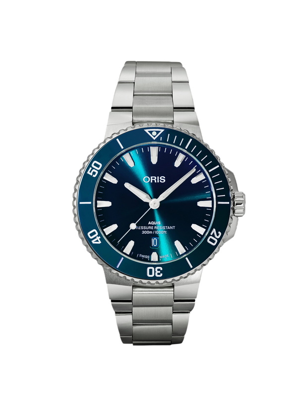 Photo: Oris - Aquis Date Automatic 43.5mm Stainless Steel Watch, Ref. No. 01 733 7789 4135-07 8 23 04PEB