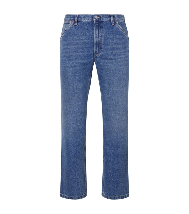 Photo: Prada Faded slim jeans