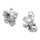 Chin Teo Silver Coral Zemi Earrings