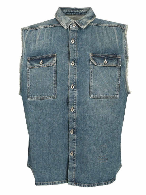 Photo: DRKSHDW Sleeveless Denim Jacket