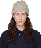 ASPESI Beige Wool Beanie