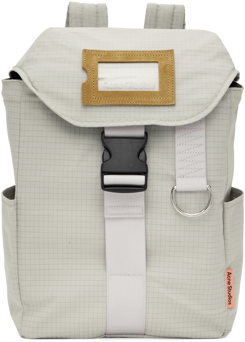 Fold over shop flap backpack