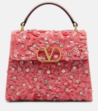 Valentino Garavani VSling Mini sequined top-handle bag