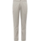 Incotex - Slim-Fit Stretch-Cotton Poplin Trousers - Neutrals