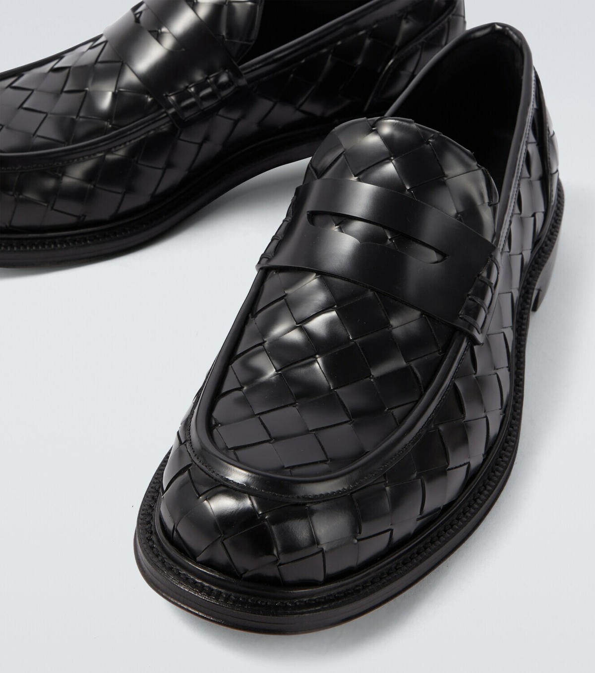 Bottega Veneta James Intrecciato leather loafers Bottega Veneta