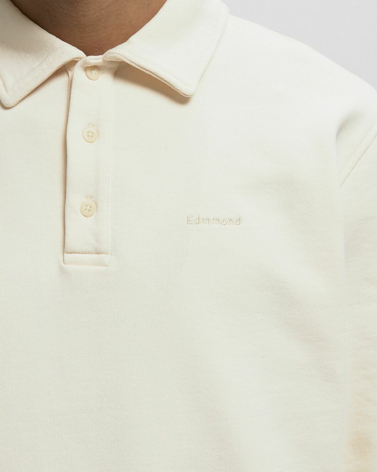 Edmmond Studios MINI LOGO POLO Beige Men