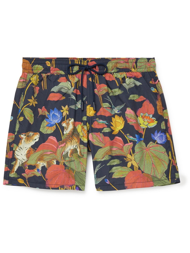 Photo: ETRO - Mid-Length Printed Swim Shorts - Unknown - M