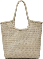 Dragon Diffusion Gray NS Diagonal Tote