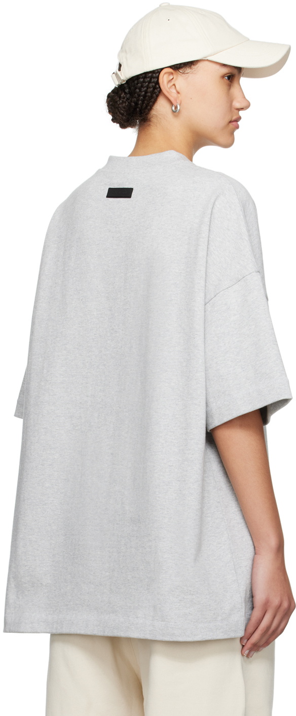 Fear of God ESSENTIALS Grey Crewneck T-Shirt Fear Of God Essentials