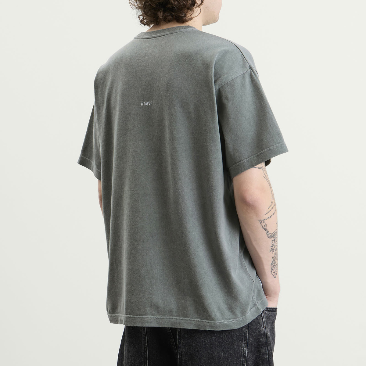 WTAPS Men's Sign-Od Ss in Gray