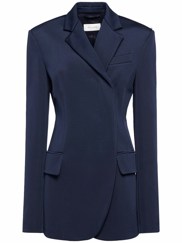 Photo: SPORTMAX Camice Jersey Blazer