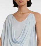 Loewe Embellished draped top