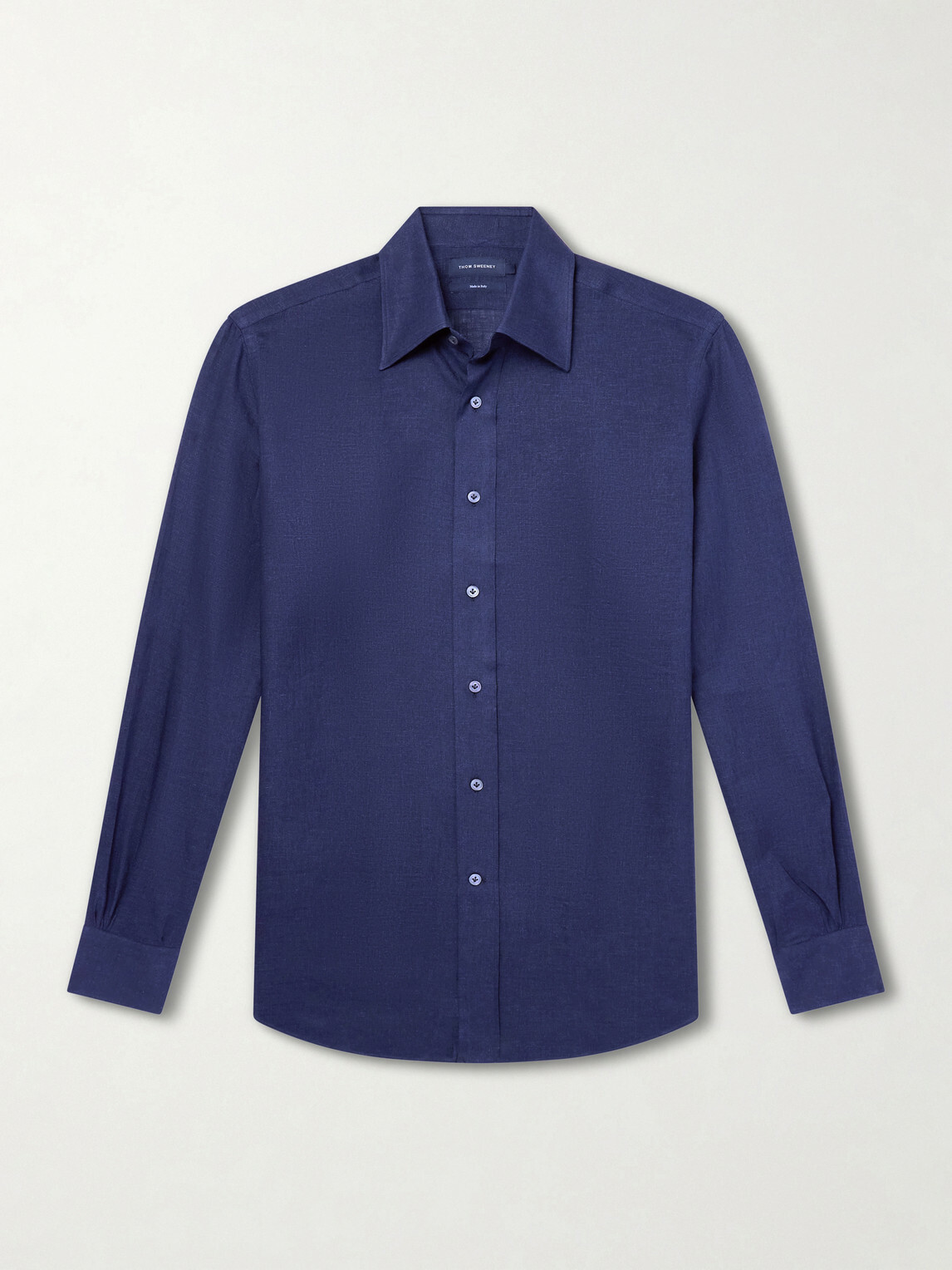 Thom Sweeney - Linen Shirt - Blue