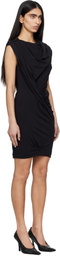 Entire Studios Black Twist Minidress