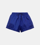 Wardrobe.NYC Spray nylon shorts