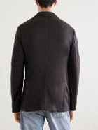 Brioni - Houndstooth Cashmere Blazer - Brown