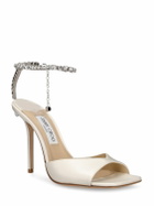 JIMMY CHOO - 100mm Saeda Satin Sandals