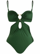 JOHANNA ORTIZ Green Spiritual Nature Swimsuit