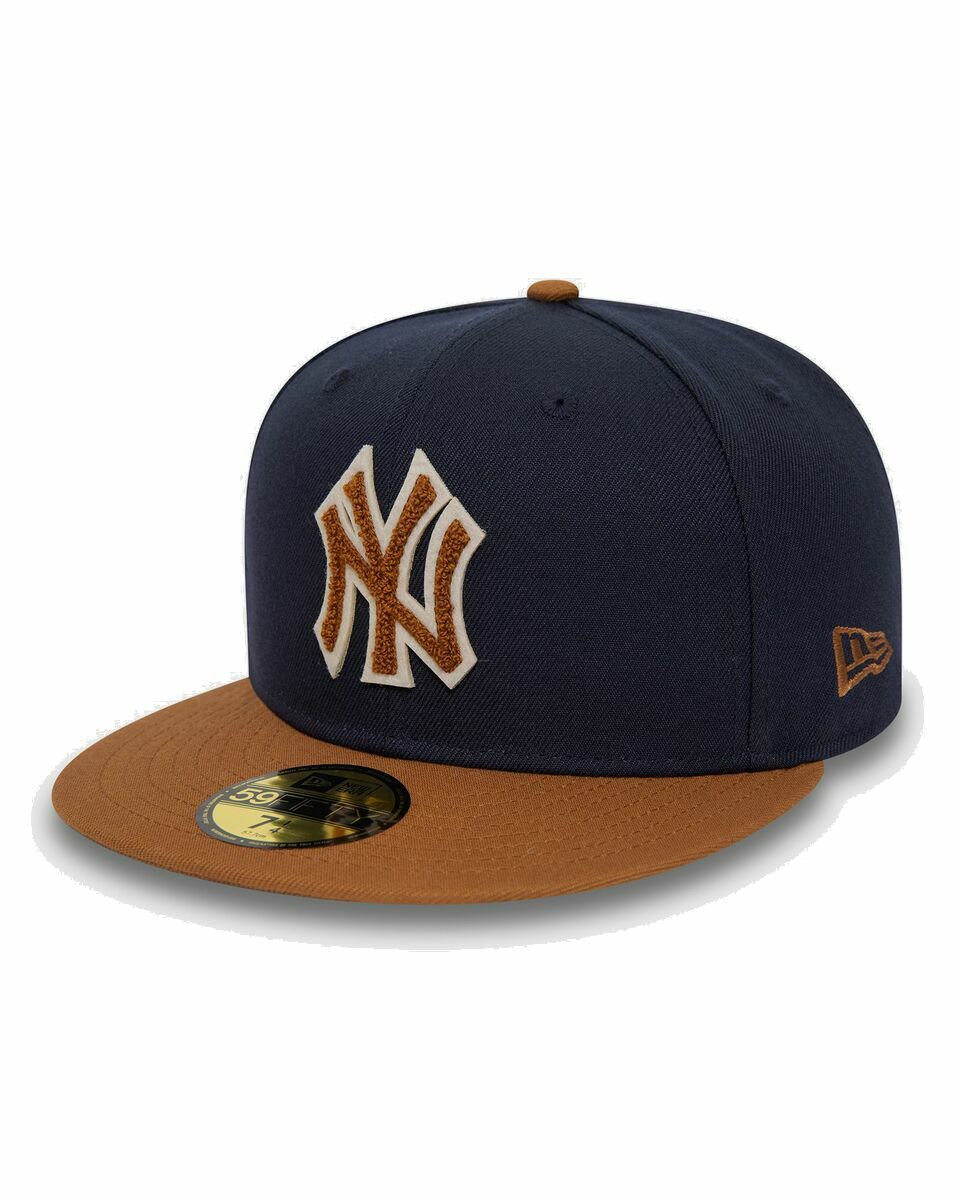Photo: New Era Boucle 59 Fifty New York Yankees Blue - Mens - Caps