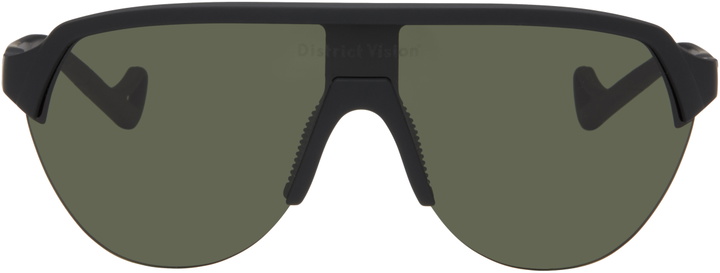 Photo: District Vision Black Nagata Speed Blade Sunglasses