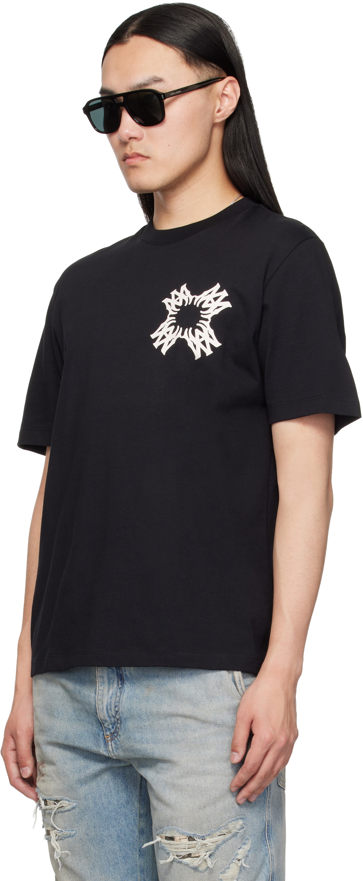AMIRI Black MA Quad T-shirt