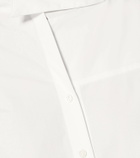 Monse Tie-neck stretch-cotton shirt
