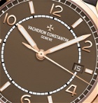 Vacheron Constantin - Fiftysix Automatic 40mm Pink Gold and Leather Watch, Ref. No. 4600E/000R-B576 - Brown