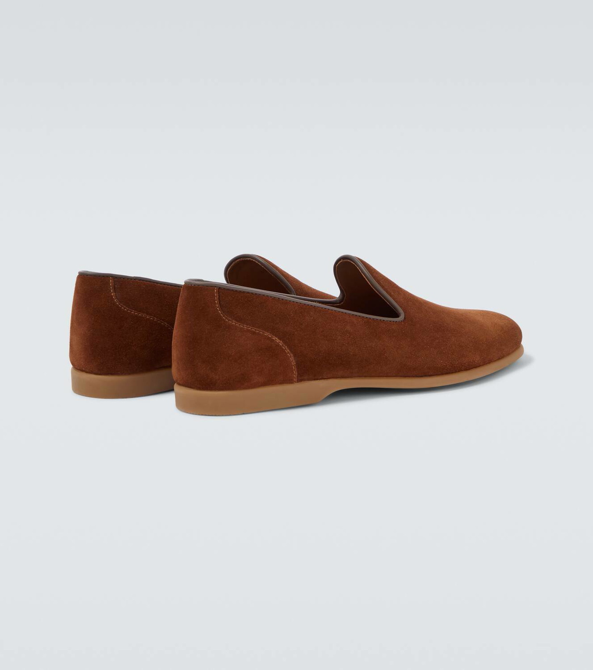 Dunhill Suede loafers