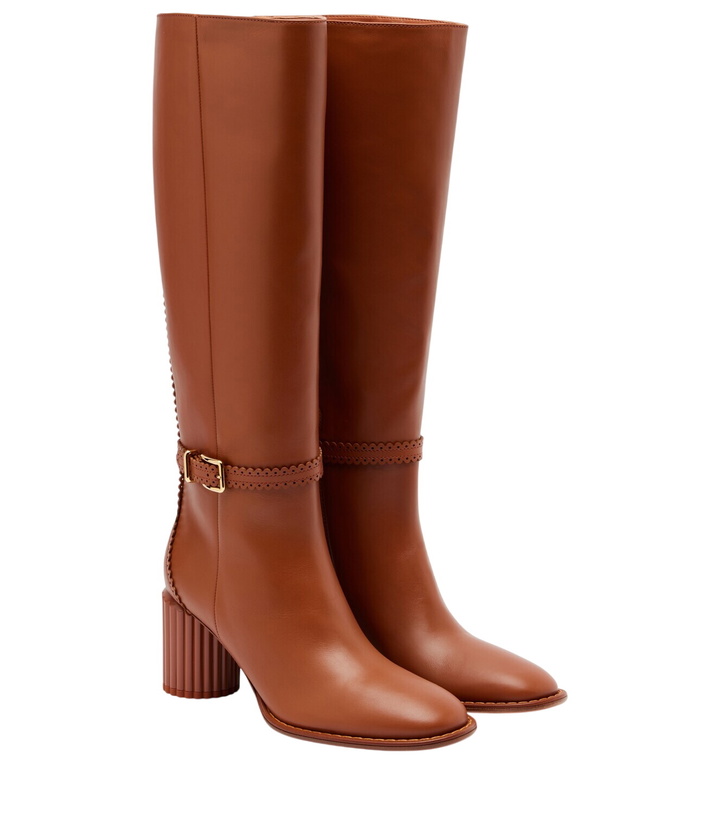 Photo: Zimmermann Eddie 70 leather knee-high boots