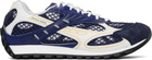 Bottega Veneta Blue & White Orbit Sneakers