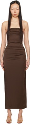 BEC + BRIDGE Brown Jones Maxi Dress