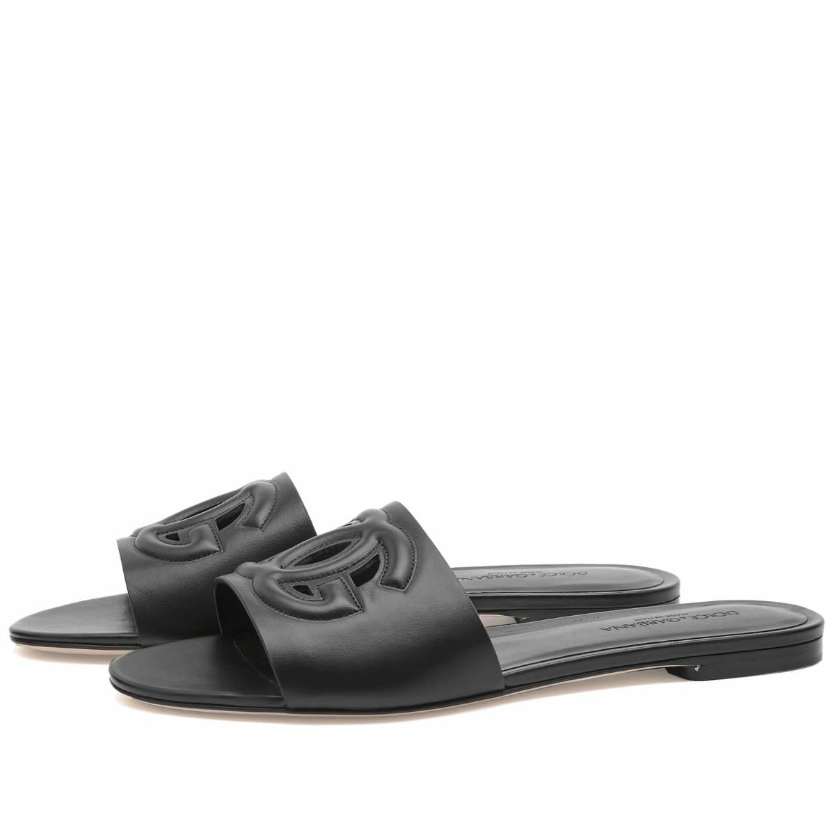 Dolce & Gabbana Nero Slides Dolce & Gabbana Women main image 3
