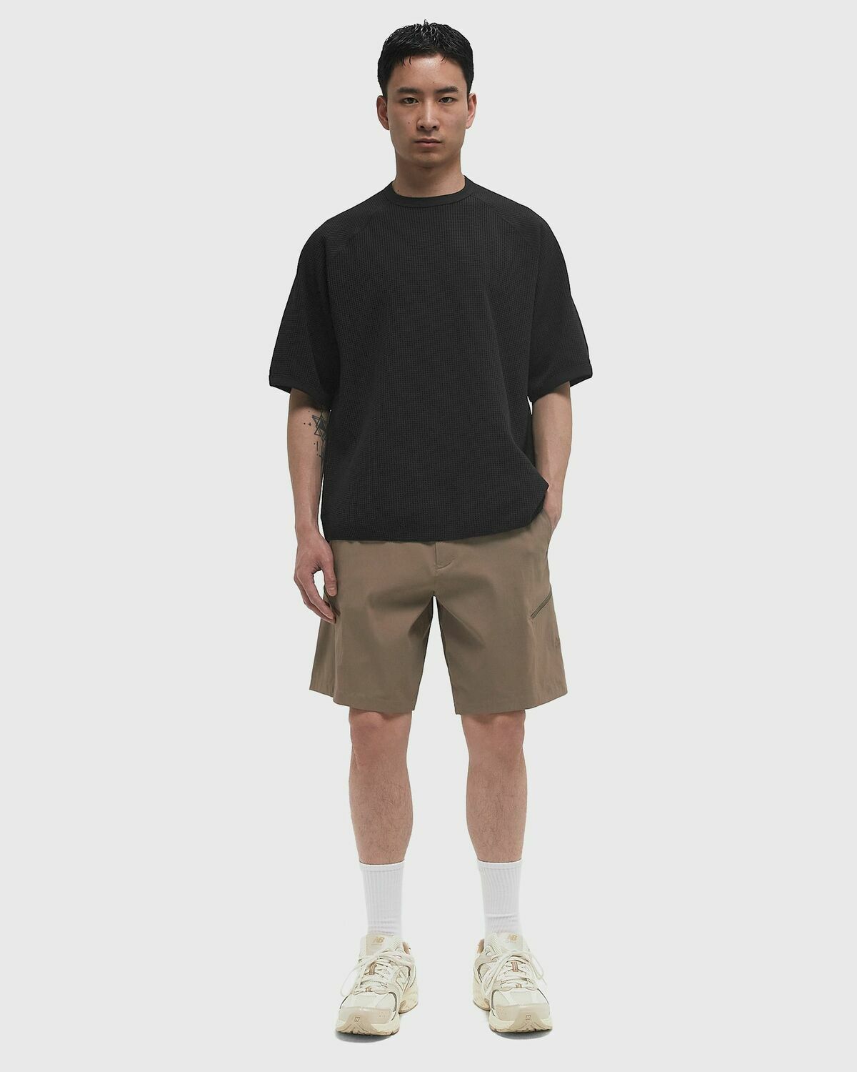 Goldwin CORDURA Stretch Ventilating Mil Shorts Brown Mens Casual Short