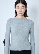 Sia Arnika Open-Rear Knit Top