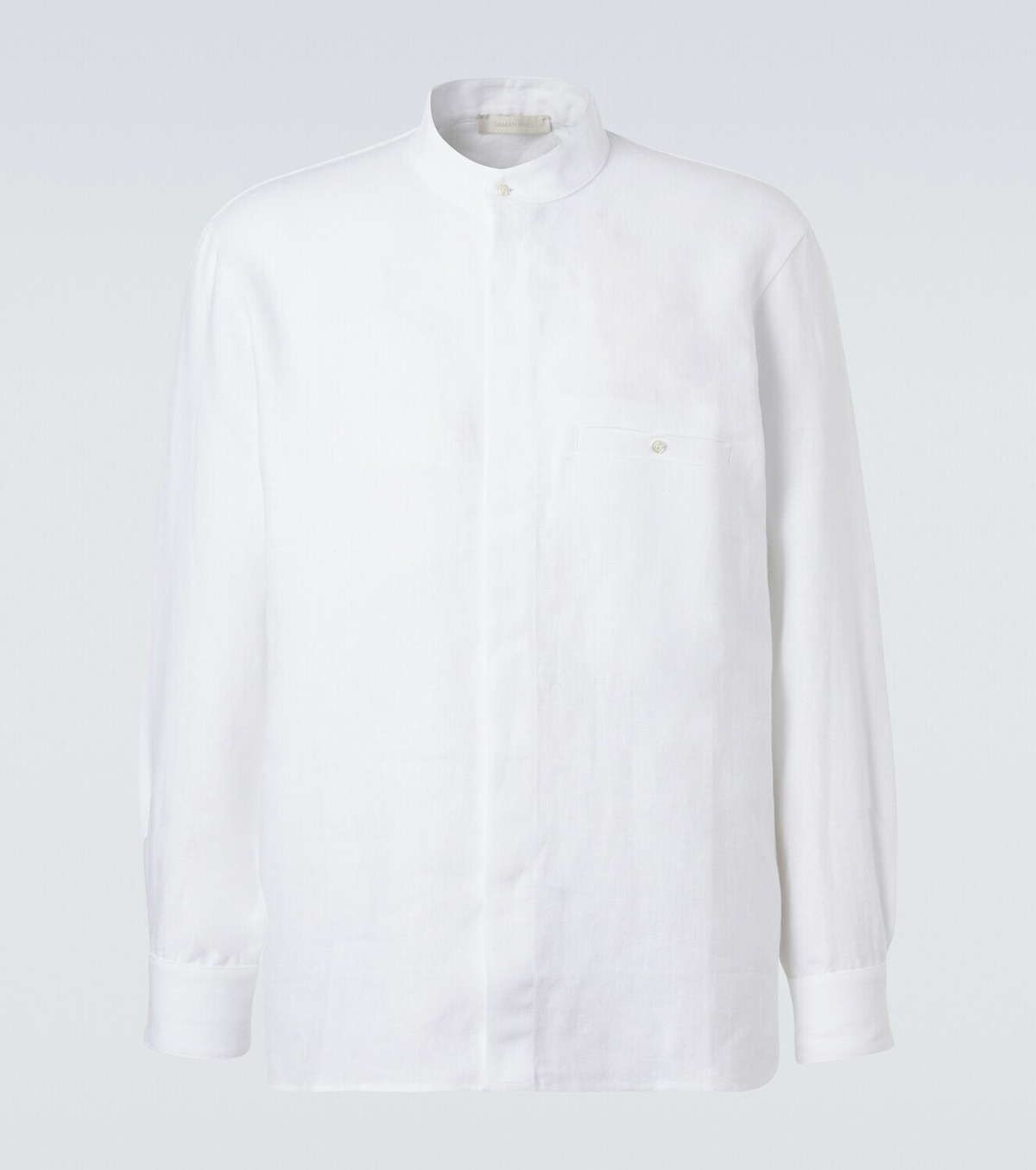Saman Amel Linen overshirt