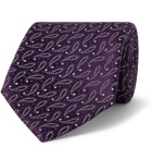 Charvet - 7.5cm Paisley Silk-Jacquard Tie - Purple