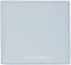 Alexander McQueen Blue Bifold Wallet