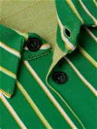 Marni - Striped Woven Shirt - Green
