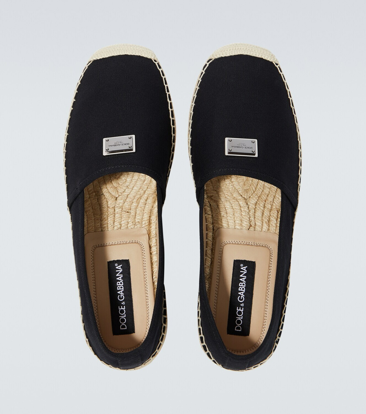 Dolce&Gabbana - Boccaccio canvas espadrilles Dolce & Gabbana