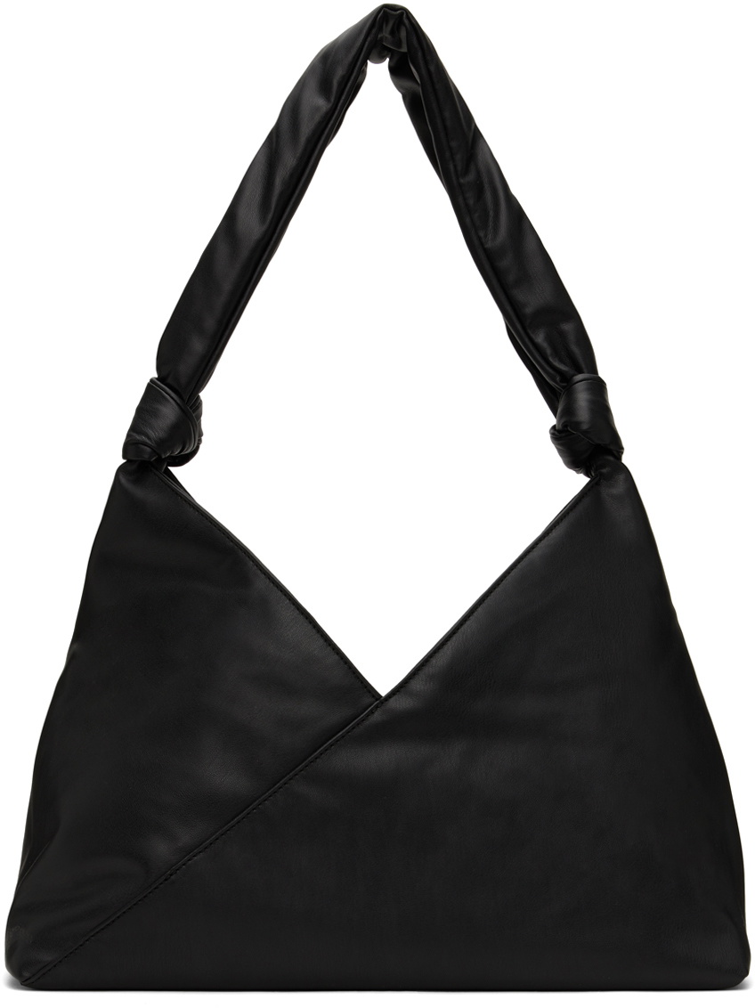 MM6 Maison Margiela Black Triangle Knotted Bag MM6 Maison Margiela